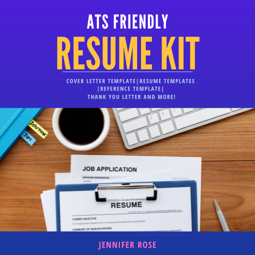 ATS Friendly Resume Kit and Bonus E-book